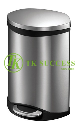 Stainless Steel Shell Step Bin 10L (Soft Close)