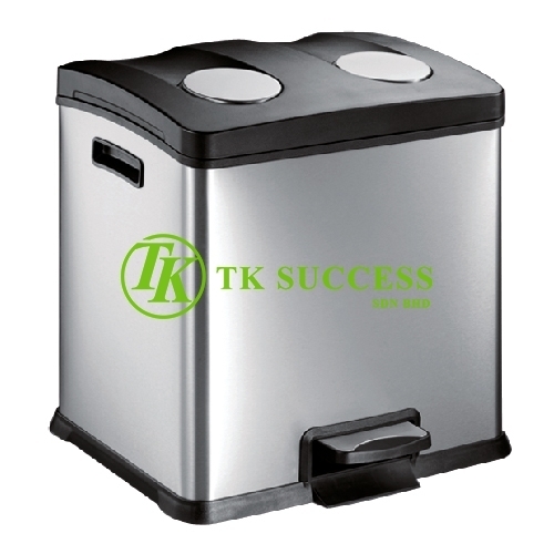 Rejoice Stainless Steel Step Bin 24L