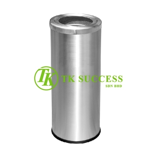 Stainless Steel Litter Bin c/w Open Top