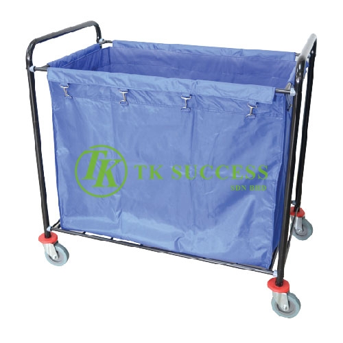 Powder Coated Soiled Linen Trolley