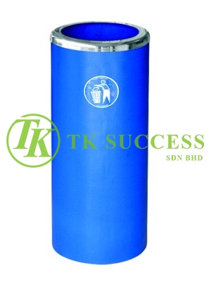 Open Top 35 Bin c/w Stainless Steel Top Opening Cover