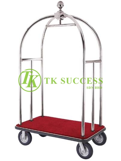 Stainless Steel Birdcage Cart