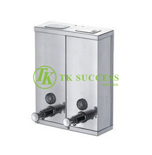 Stainless Steel Hair & Body Square Soap Dispenser