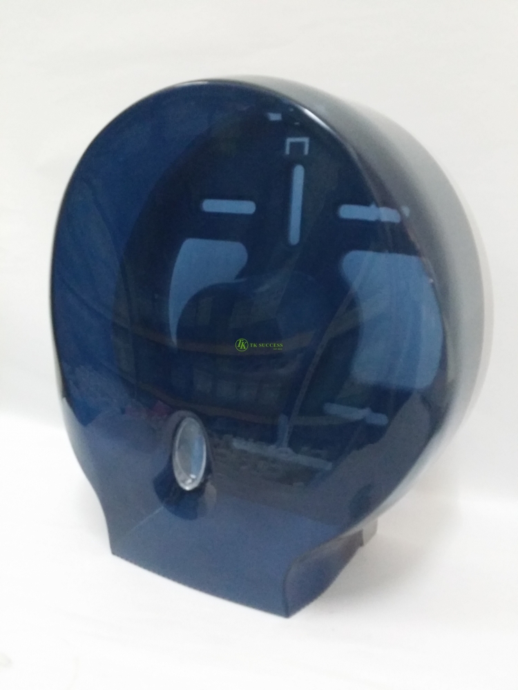 AZR Jumbo Roll Tissue Dispenser 1008 -Transparent Dark Blue