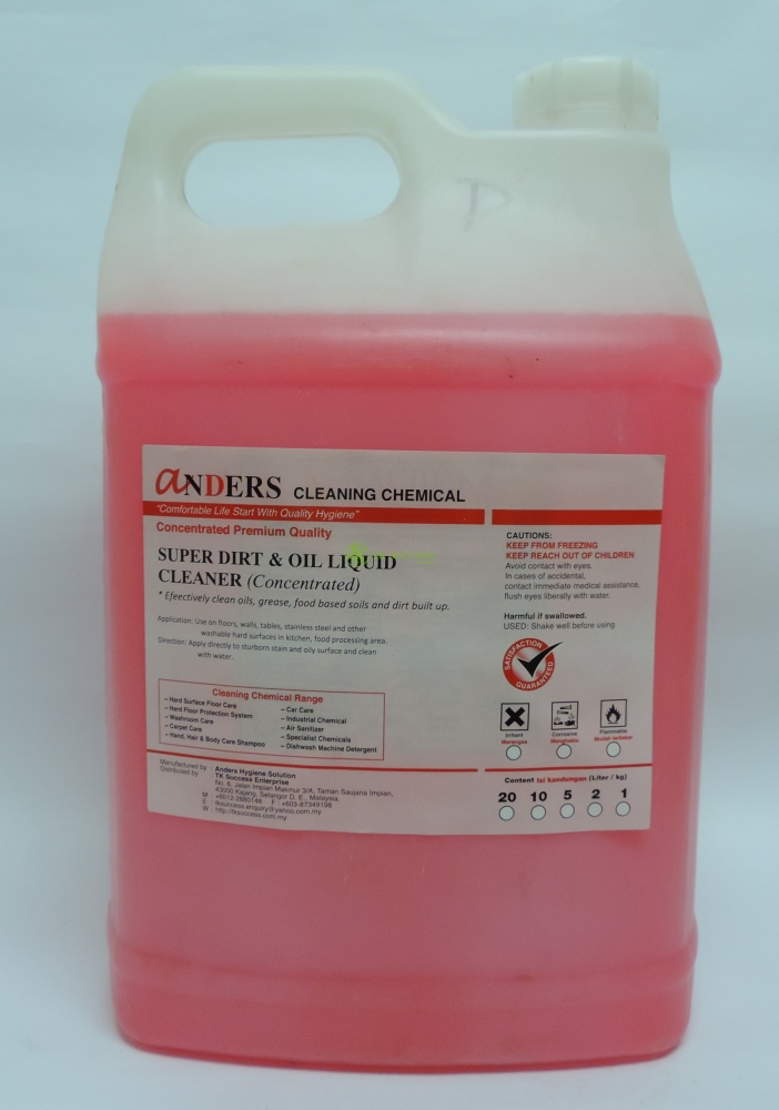 Anders Super Dirt & Oil Cleaner (Heavy Duty Degreaser Alkaline)