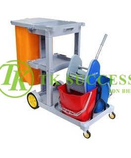 Multi Function Janitor Cart 311 (With Wringer Bucket)