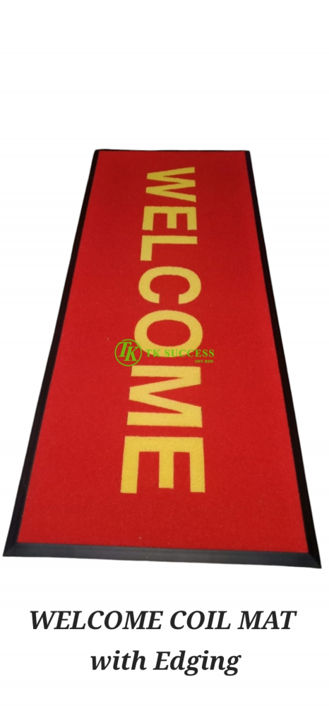 3A Coil Mat - WELCOME / SELAMAT DATANG (Dry)