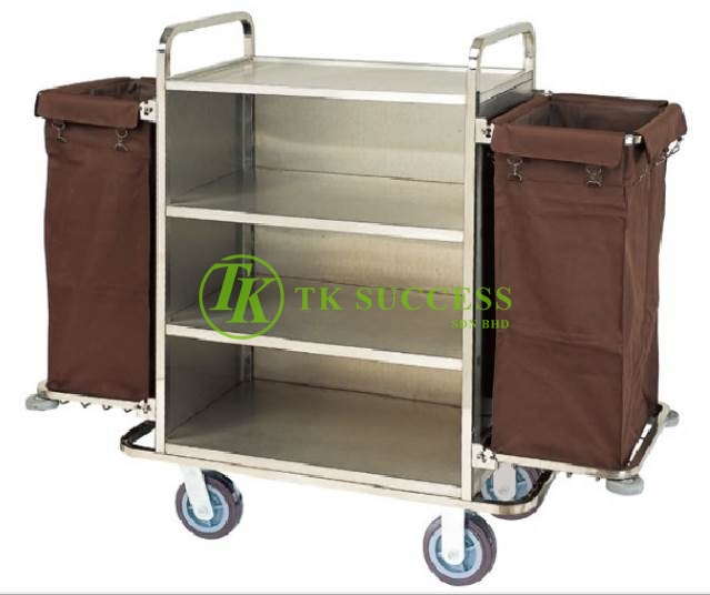 Stainless Steel Maid Trolley