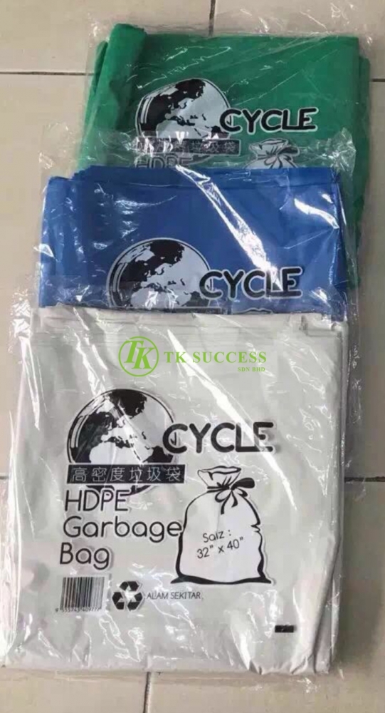 Recycle Garbage Bag (Thick ) XL 32 X 40