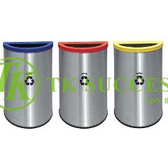 Semi Round Recycle Bin 140