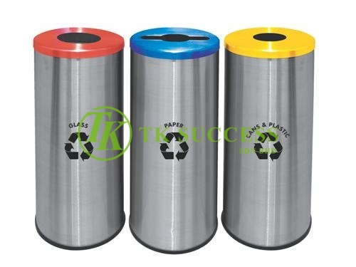 Round Recycle Bin 131