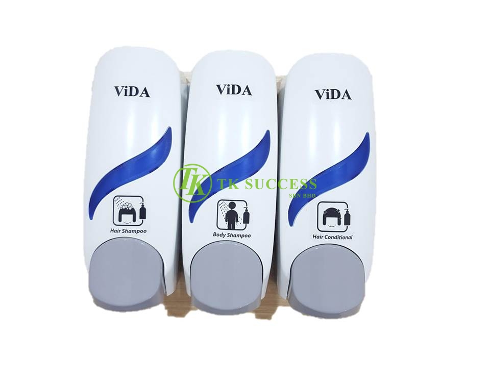 Vida Triple Soap Dispenser - 400ml x 3