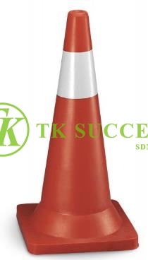 Traffic Cone 30 with Reflective Sticker