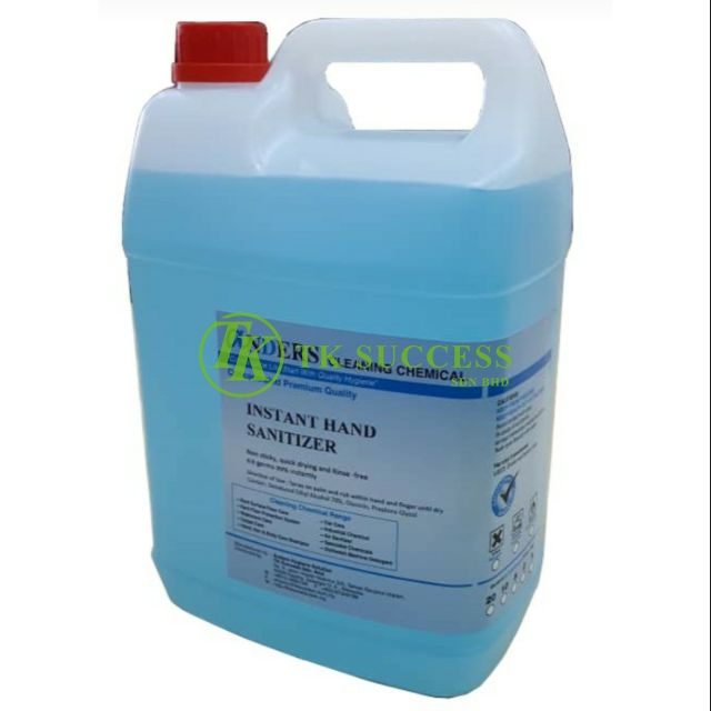 Anders Instant Hand Sanitizer Liquid (5 Litres)