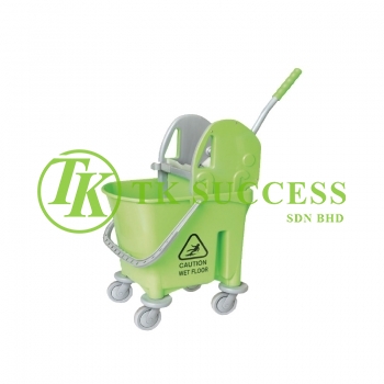 Anders 1032 Wringer Mop Bucket 22 (Down Press) -  Green