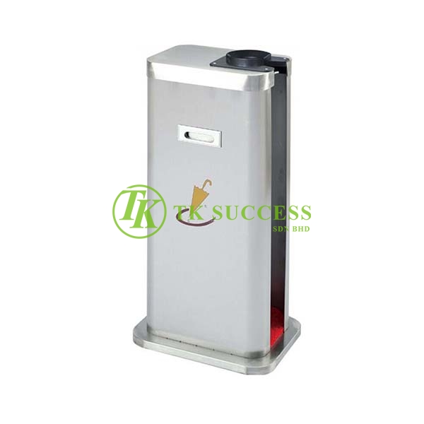 Stainless Steel Single Wet Umbrella Plastic Wrapper Dispenser