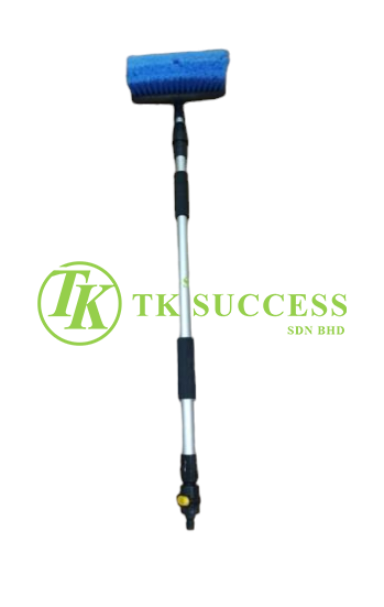 Cleaning Brush with Telescopic Water Inlet Extention Pole