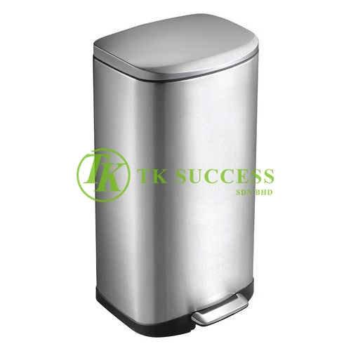 Della Stainless Steel Step On Bin 22L (Soft Close)