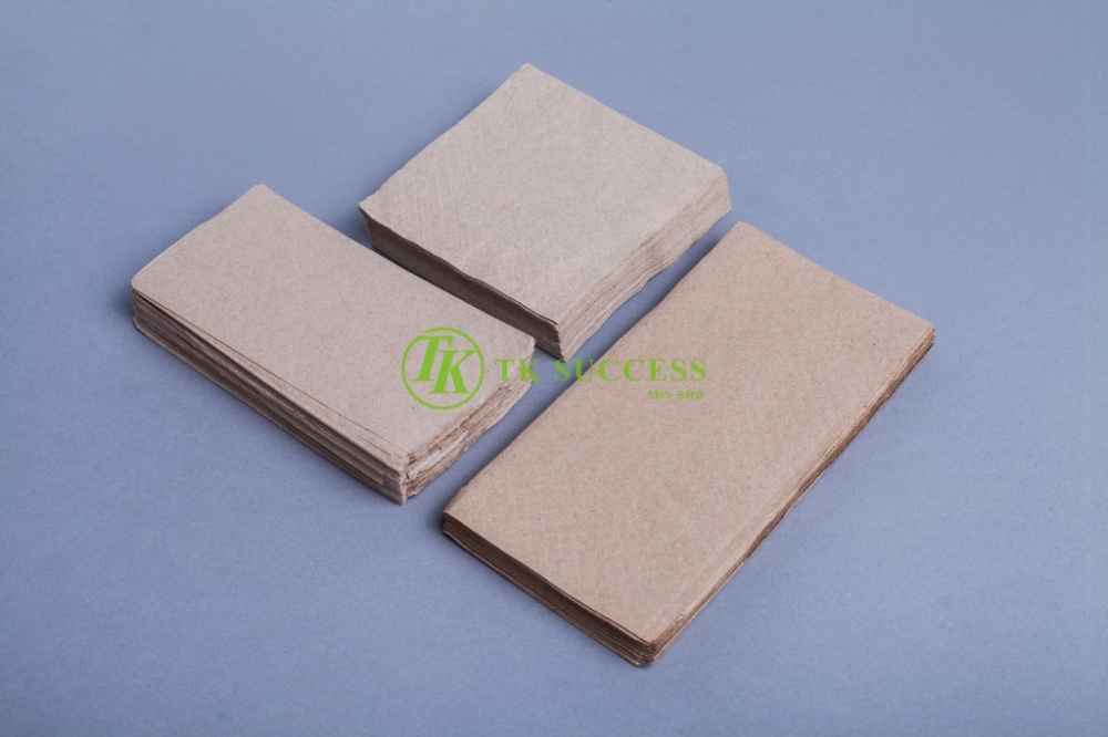 Brown Dinner Napkin Tissue 1Ply & 2Ply