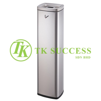 Stainless Steel Cigarette Ashtray Bin Stand 129