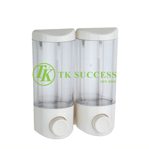 Transparent Twins Soap Dispenser