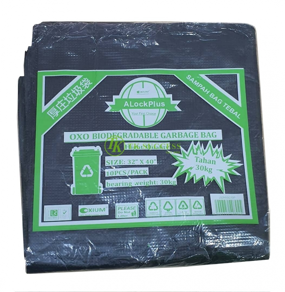 Biodegradable Garbage Bag (Thick) XL 32 x 40