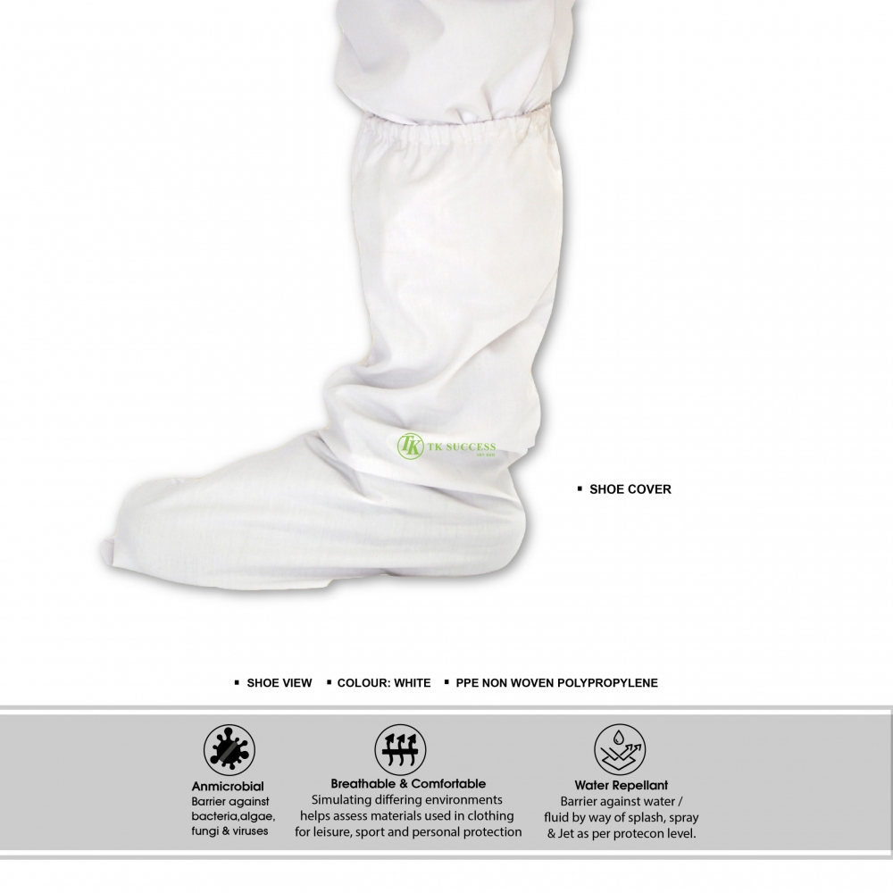Disposable PPE Boot Cover (Knee Length )