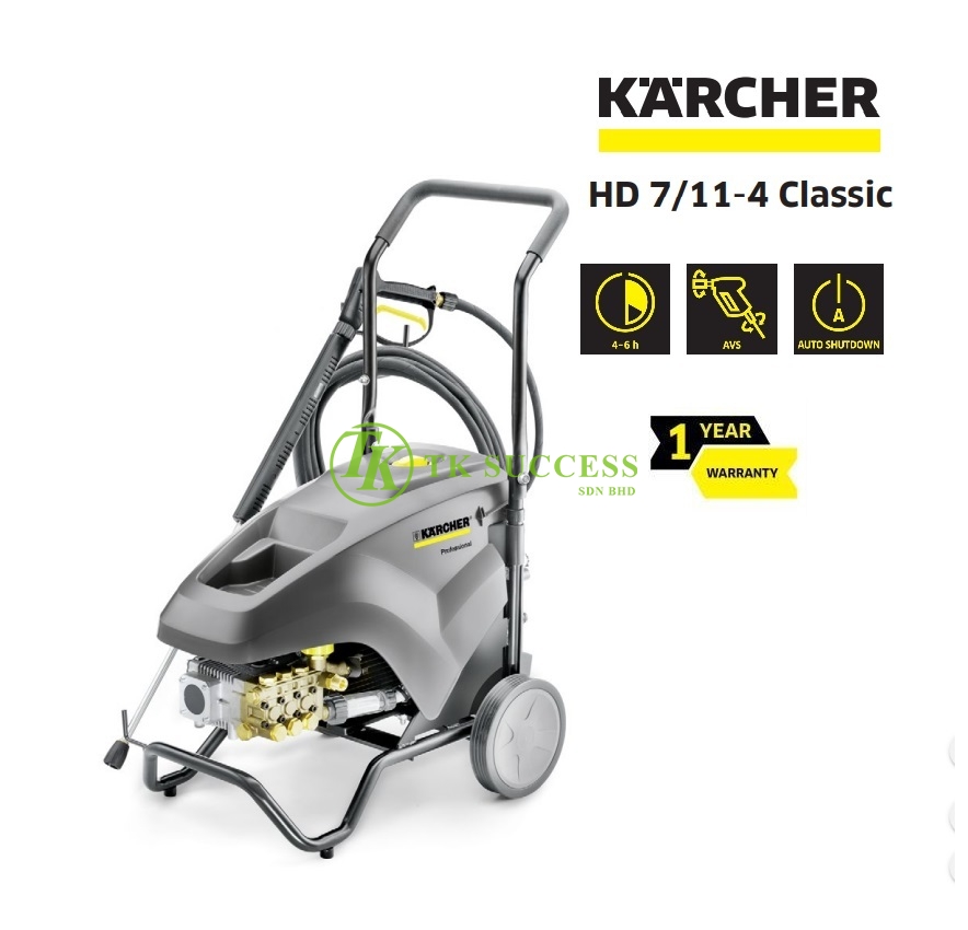 Karcher High Pressure Water Jet Cleaner HD 7/11-4 Classic (Germany)