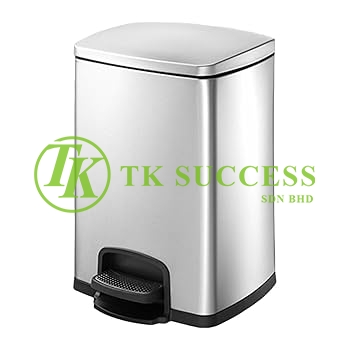 GNF Stainless Steel Square Pedal Bin 20L (Soft Close)