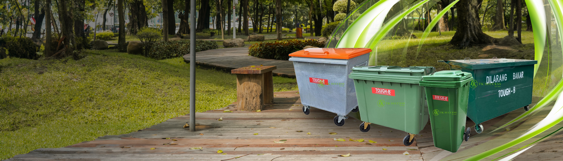 Professional-Grade Tough B Mobile Garbage Bin