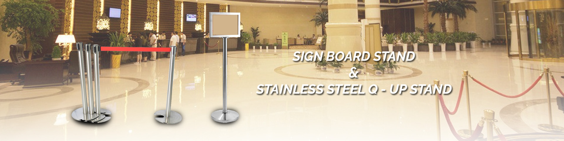 Stainless Steel Q-Up Stand